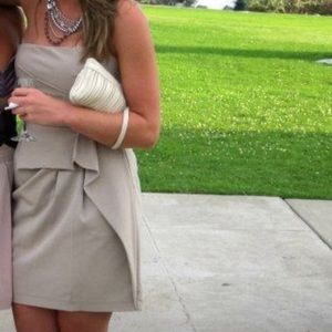 BCBG Strapless classy party dress